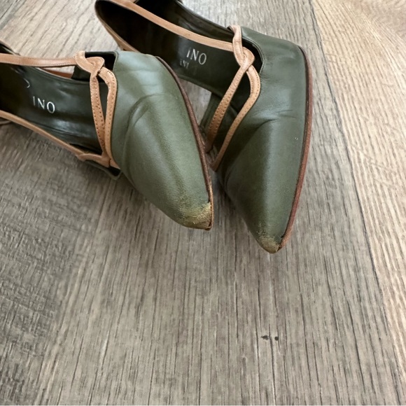 Valentino Pointy High Heels Designer Italian Shoes 37.5 - Picture 5 of 10